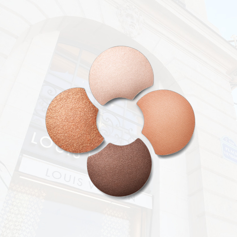 送料込*ルイヴィトン*LVオンブルアイシャドウパレットレフィル (Louis