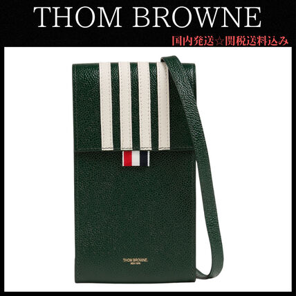 ポーチ THOM BROWNE(トムブラウン) メンズ - ブランド通販のBUYMA