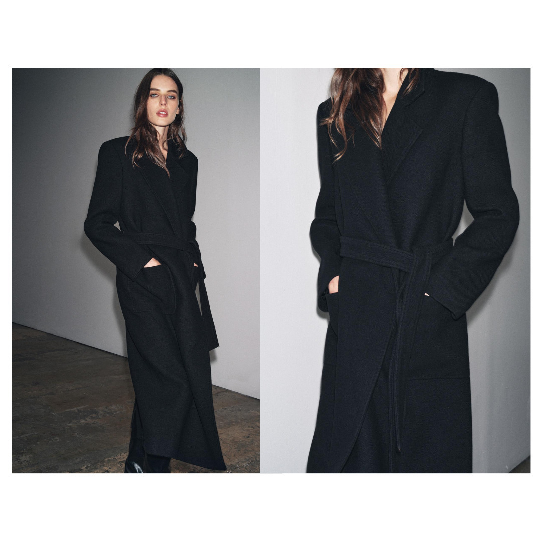 ZARA】ZW COLLECTION ウールブレンドコート 8493/754/800 (ZARA/コート