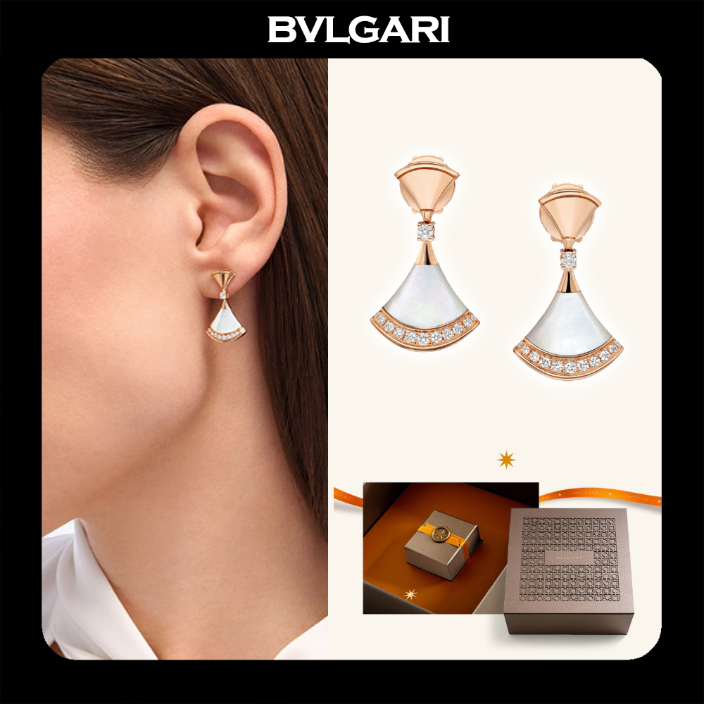 Bvlgari] 新作☆ ブルガリ ディーヴァドリーム ダイヤ ピアス (Bvlgari