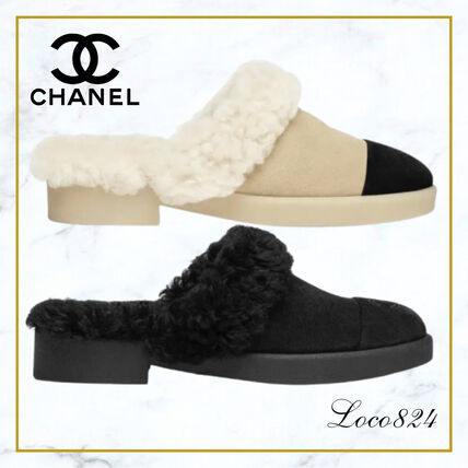 ファーサンダル CHANEL(シャネル) サンダル・ミュール(レディース