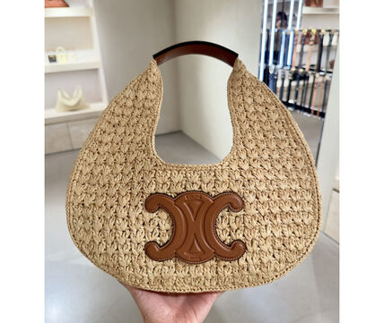 ラフィア CELINE(セリーヌ) かごバッグ(レディース) - ブランド通販のBUYMA