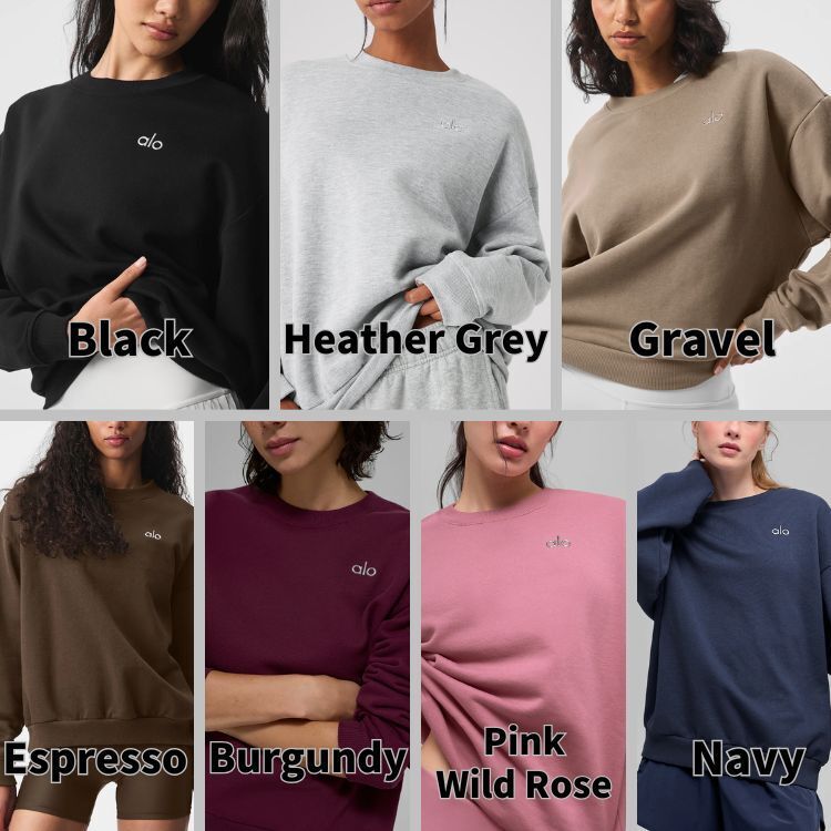 Alo Yoga アローヨガ スウェット トレーナー オーバーサイズ (ALO Yoga