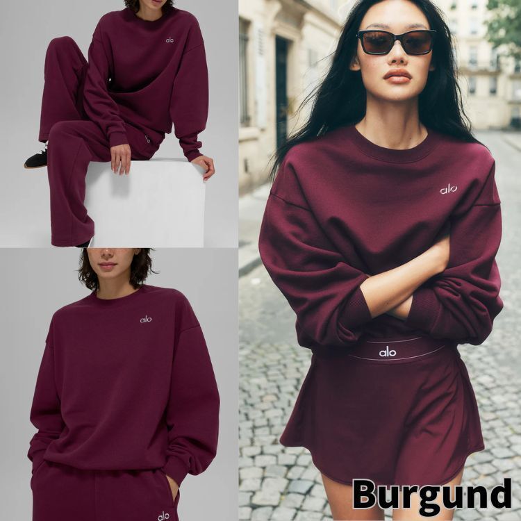 Alo Yoga アローヨガ スウェット トレーナー オーバーサイズ (ALO Yoga