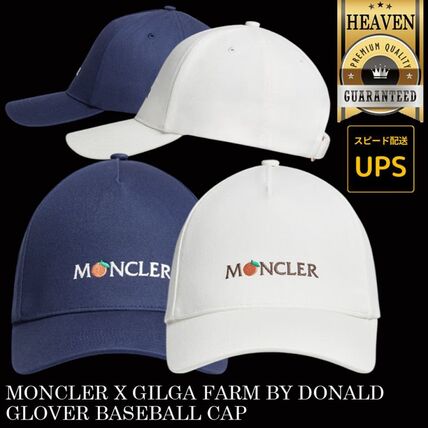 ホワイト（白）系 MONCLER(モンクレール) キャップ(メンズ) - ブランド