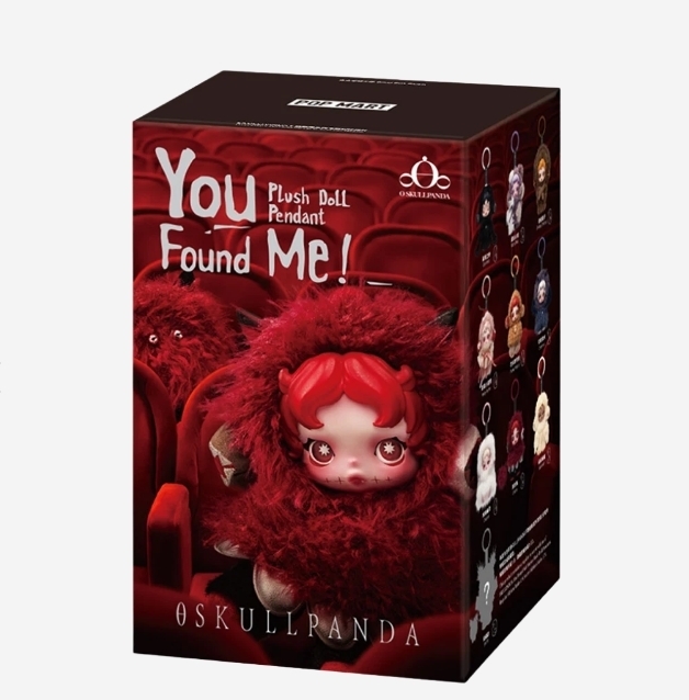 ☆POP MART☆SKULLPANDA YOU FOUND ME ! SERIES SEALED CASE (1) (POP