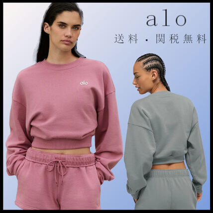 ピンク系 ALO Yoga(アロー) スウェット・トレーナー(レディース