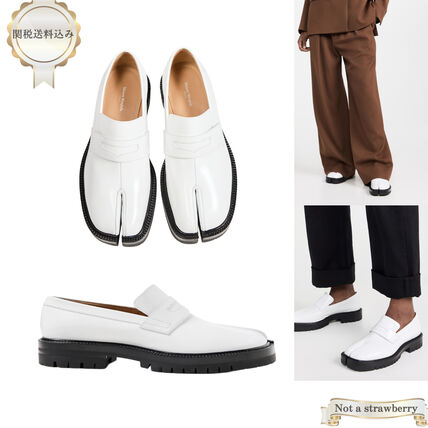 ホワイト（白）系 Maison Margiela(メゾン マルジェラ) ローファー