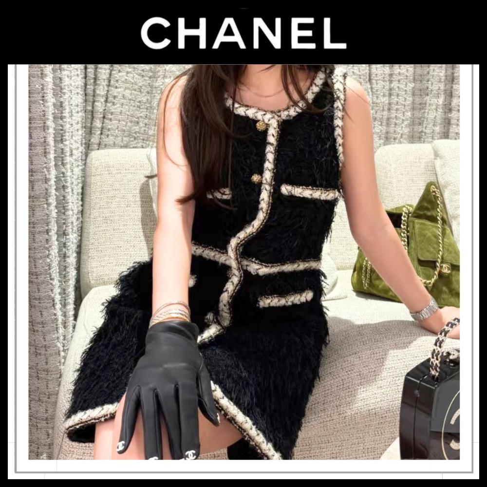 クラシカルで気品ある印象を演出☆【シャネル】ワンピドレス (CHANEL