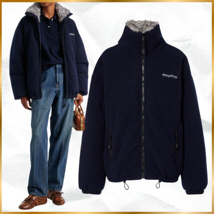 MiuMiu(ミュウミュウ) フリースジャケット(レディース) - ブランド通販