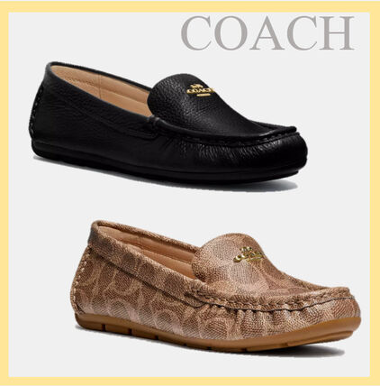 ブラウン（茶色）系 24cm Coach(コーチ) フラットシューズ(レディース