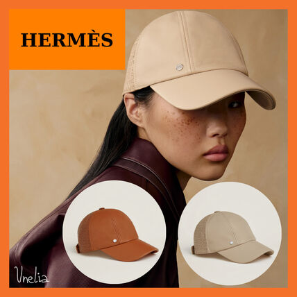 ベージュ系 HERMES(エルメス) キャップ(レディース) - ブランド通販のBUYMA