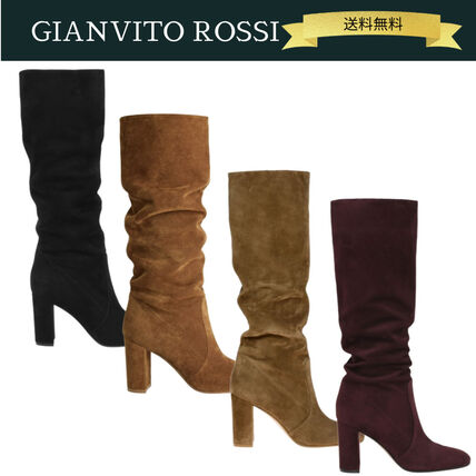 レッド（赤）系 Gianvito Rossi(ジャンヴィト ロッシ) ブーツ