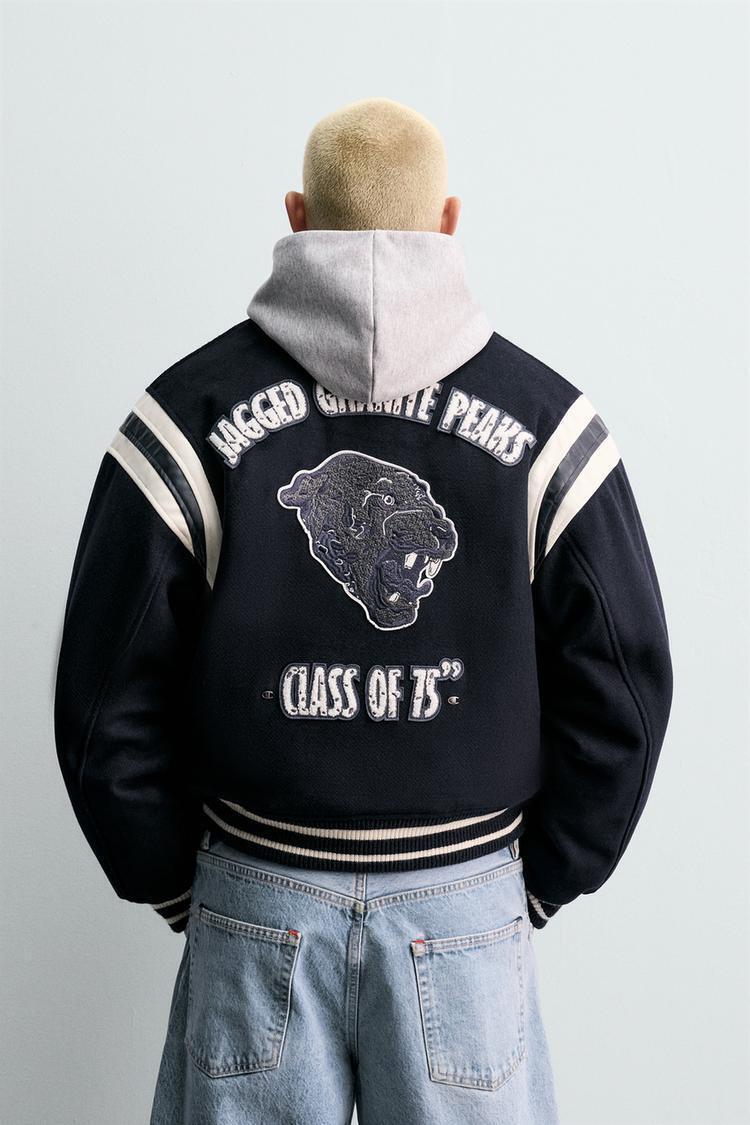 CHAMPION X ZARA キルティングボンバージャケット (ZARA/ジャケット