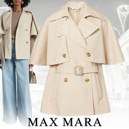 トレンチ Max Mara(マックスマーラ) ポンチョ・ケープ(レディース