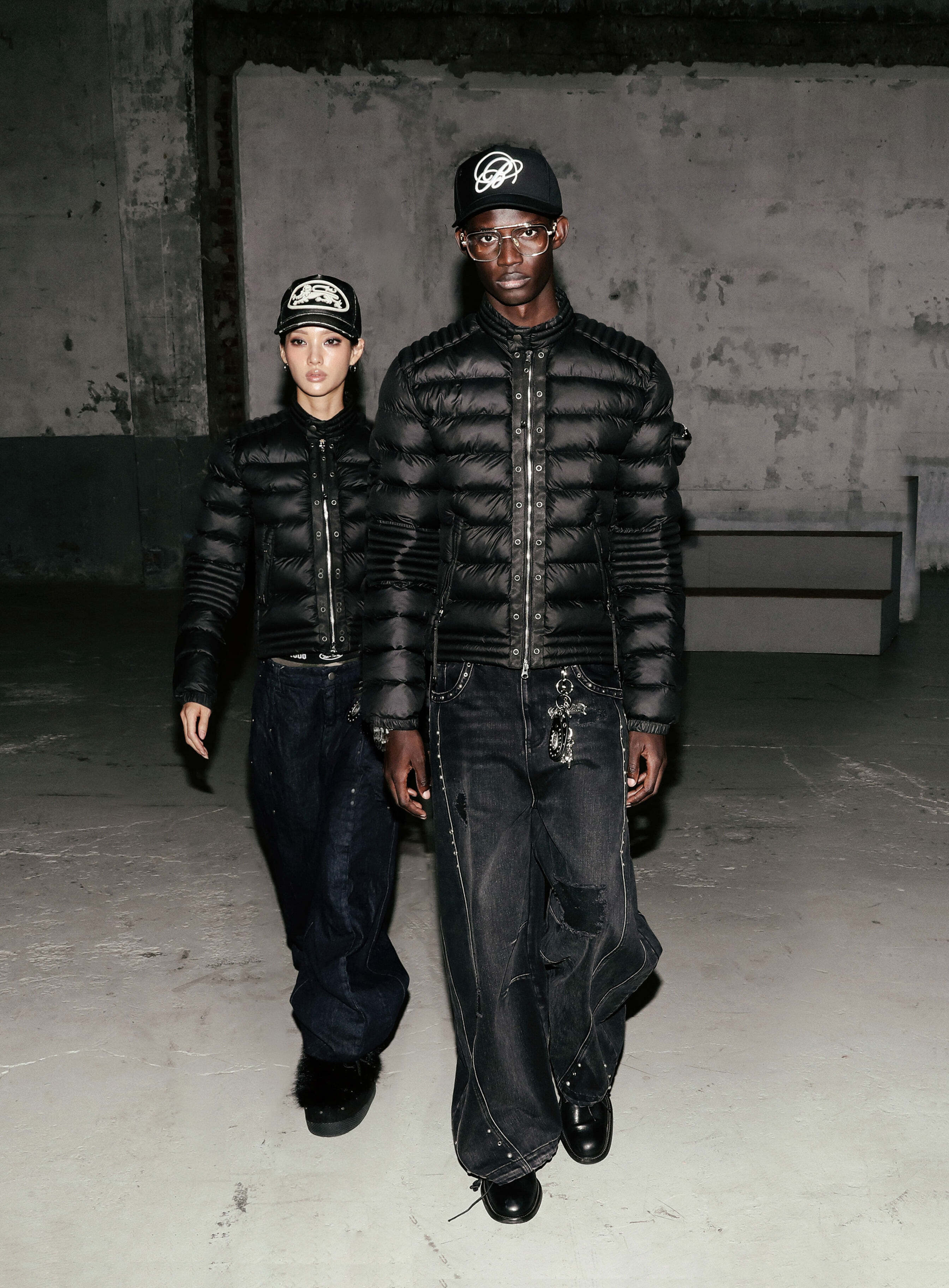 BADBLOOD ♥ Viper 31-2 Midweight Biker Puffer/追跡付 (BADBLOOD