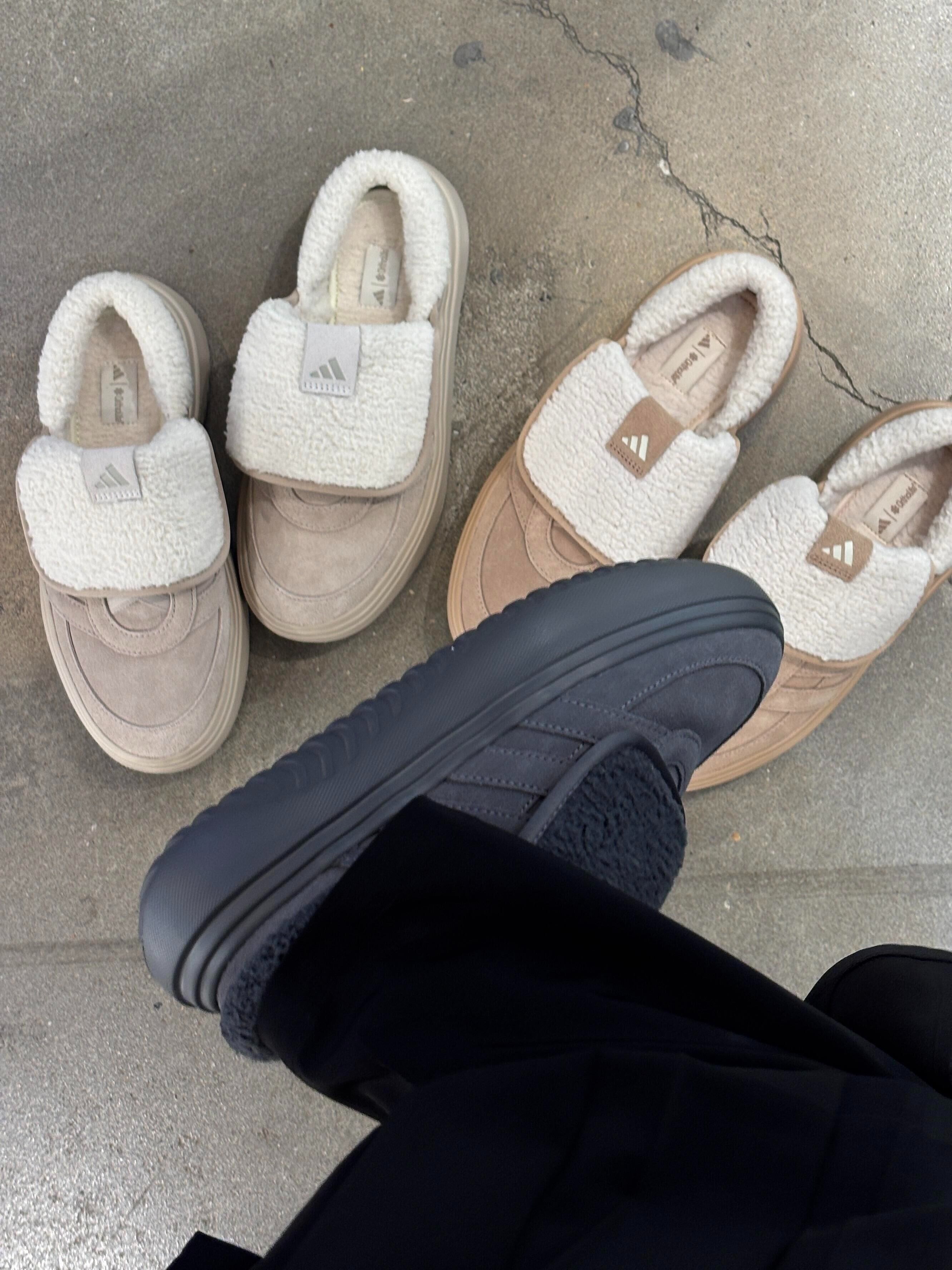 Adidas☆ Grand Court Mule Black Beige Warm Sand☆大人気 (adidas