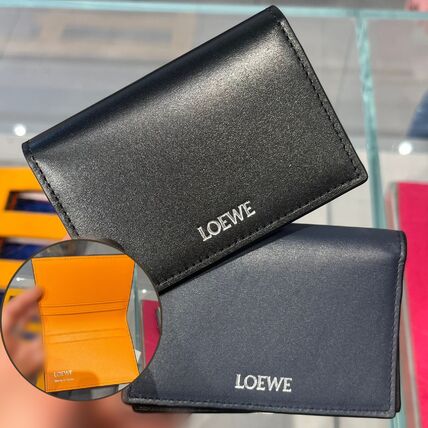 ネイビー（紺）系 LOEWE(ロエベ) カードケース・名刺入れ(レディース