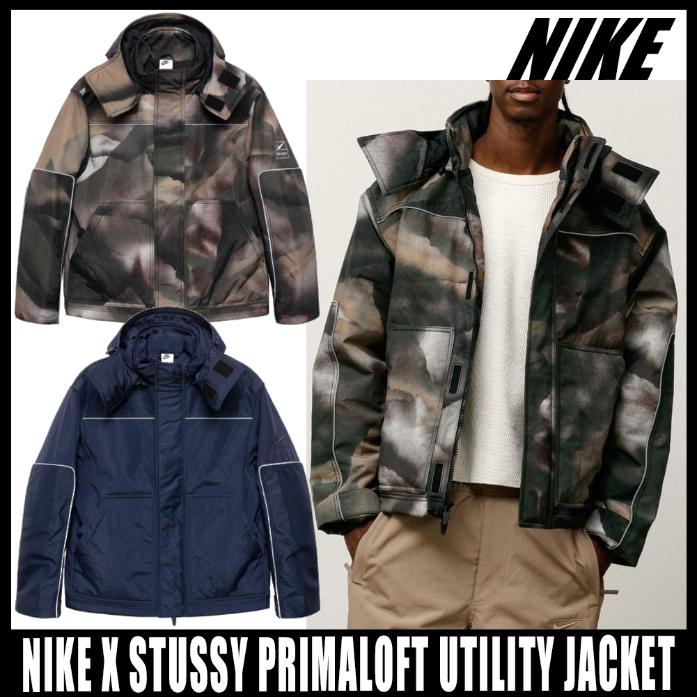◇コラボ◇NIKE X STUSSY UTILITY JACKET◇正規品◇追跡あり◇ (Nike