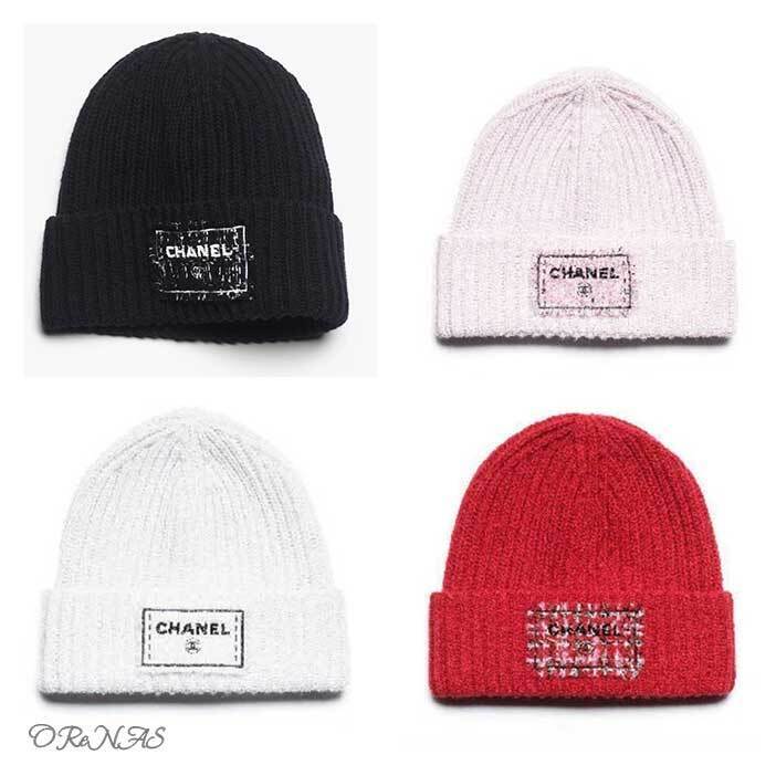 新作！正規品CHANEL ピンクニット帽 新品タグ付き CHANEL（シャネル