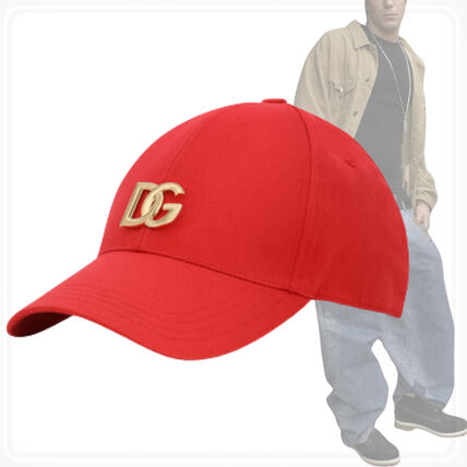 レッド（赤）系 Dolce & Gabbana(ドルチェ&ガッバーナ) キャップ