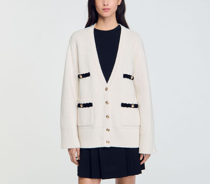 バイカラー カーディガン(レディース) - ブランド通販のBUYMA