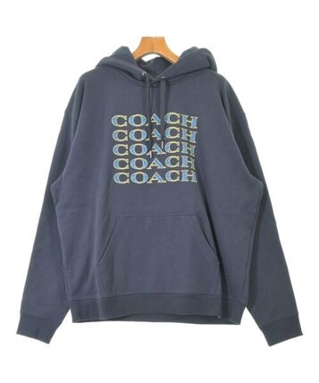 ブルー（青）系 Coach(コーチ) パーカー・フーディ(メンズ) - ブランド