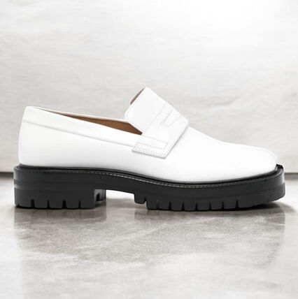 ホワイト（白）系 Maison Margiela(メゾン マルジェラ) ローファー