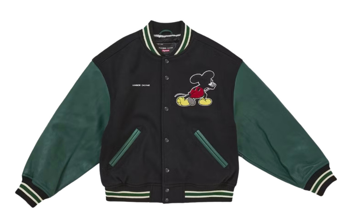 Supreme × Disney Mickey Varsity Jacket ミッキー ジャケット