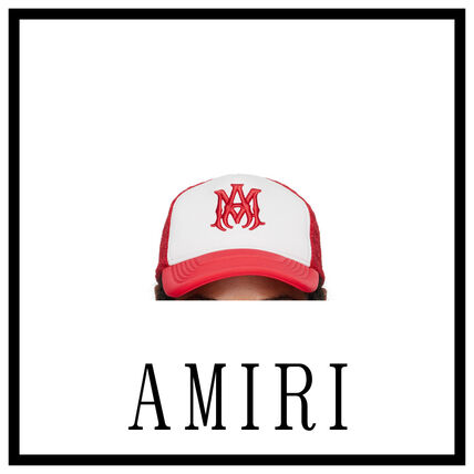 レッド（赤）系 AMIRI(アミリ) 帽子(メンズ) - ブランド通販のBUYMA