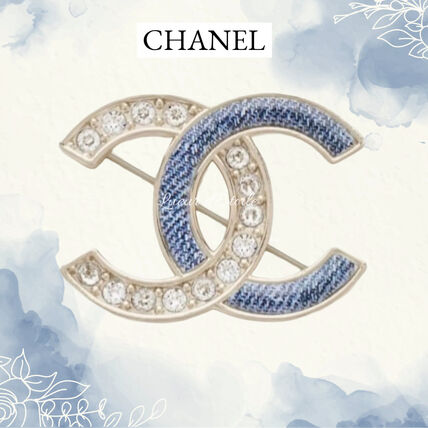 クリア（透明）系 CHANEL(シャネル) ブローチ・コサージュ(レディース