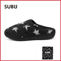 SUBU☆ Down Sandal/Star サンダル 冬用 スリッポン (SUBU/サンダル