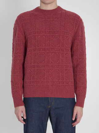 ピンク系 L Dior(ディオール) ニット・セーター(メンズ) - ブランド