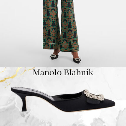 Manolo Blahnik(マノロブラニク) サンダル・ミュール(レディース