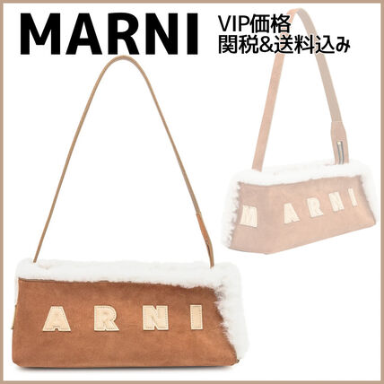 スエード MARNI(マルニ) バッグ・カバン(レディース) - ブランド通販の