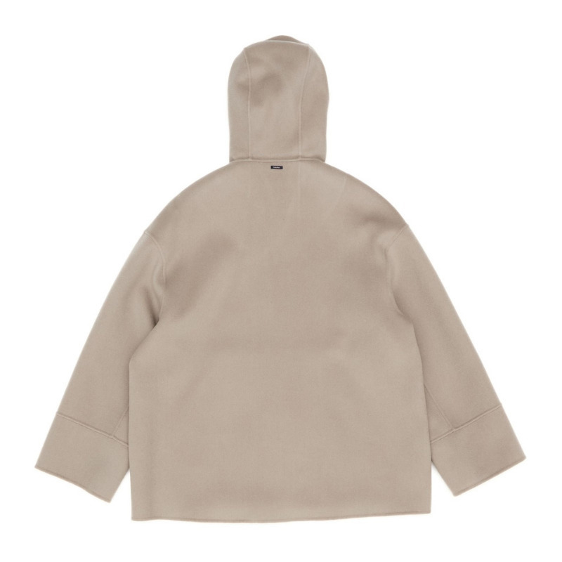 S Max Mara コート Romina バージンウール フード付き 関税込