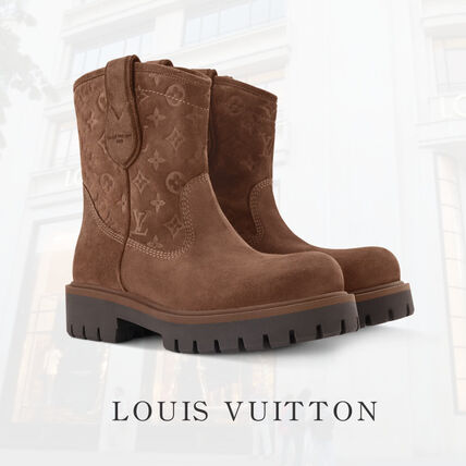 スエード Louis Vuitton(ルイヴィトン) ブーツ(メンズ) - ブランド通販