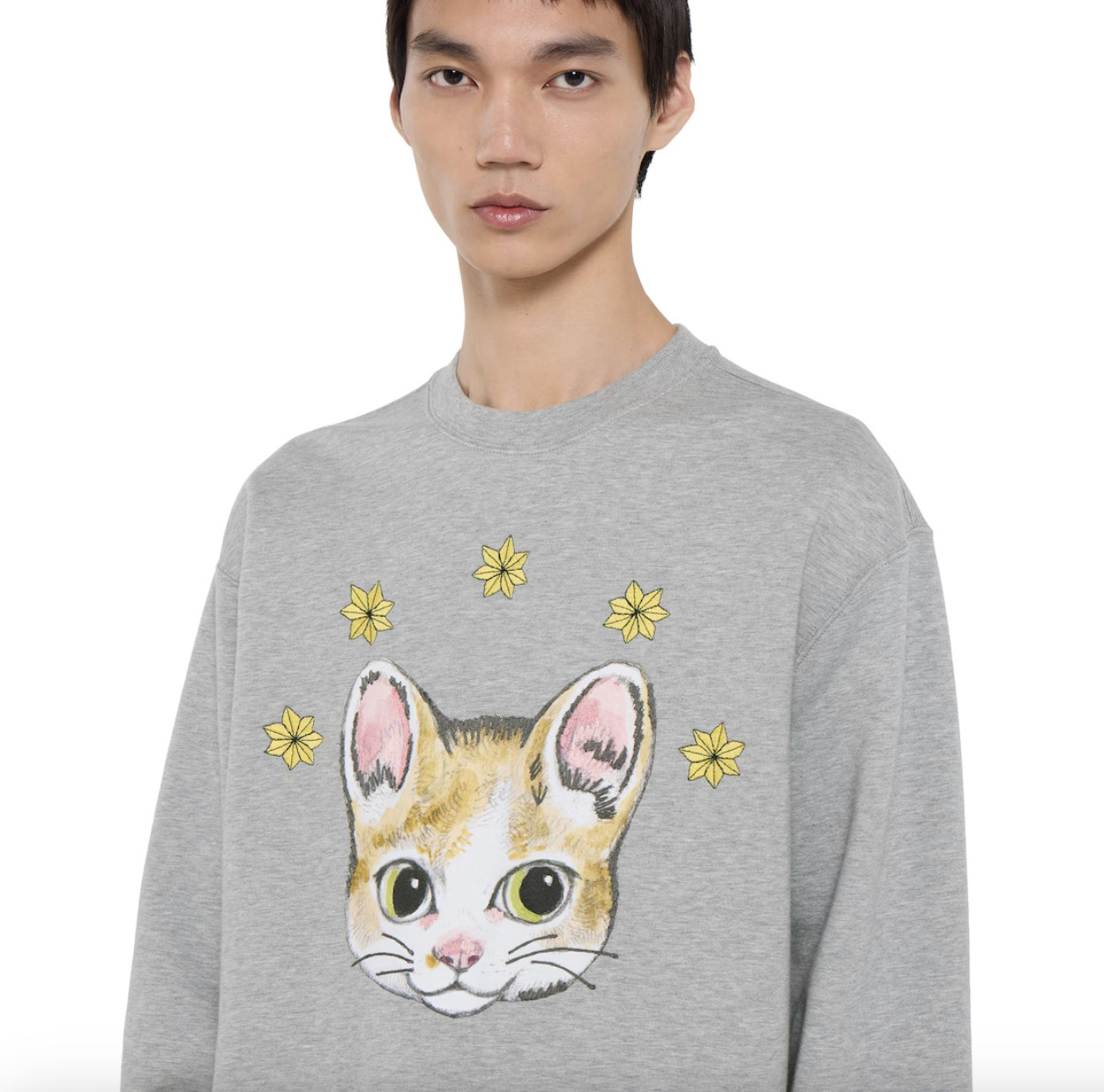 数量限定！GUCCI (グッチ) ヒグチユウコ スウェットシャツ 猫 (GUCCI
