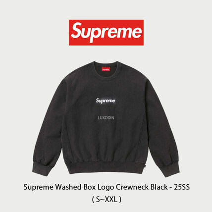 ブラック（黒）系 L Supreme(シュプリーム) スウェット・トレーナー