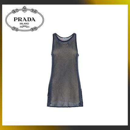 ネイビー（紺）系 PRADA(プラダ) ワンピース(レディース) - ブランド