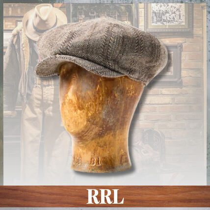 RRL(ダブルアールエル) ハンチング・キャスケット(メンズ) - ブランド
