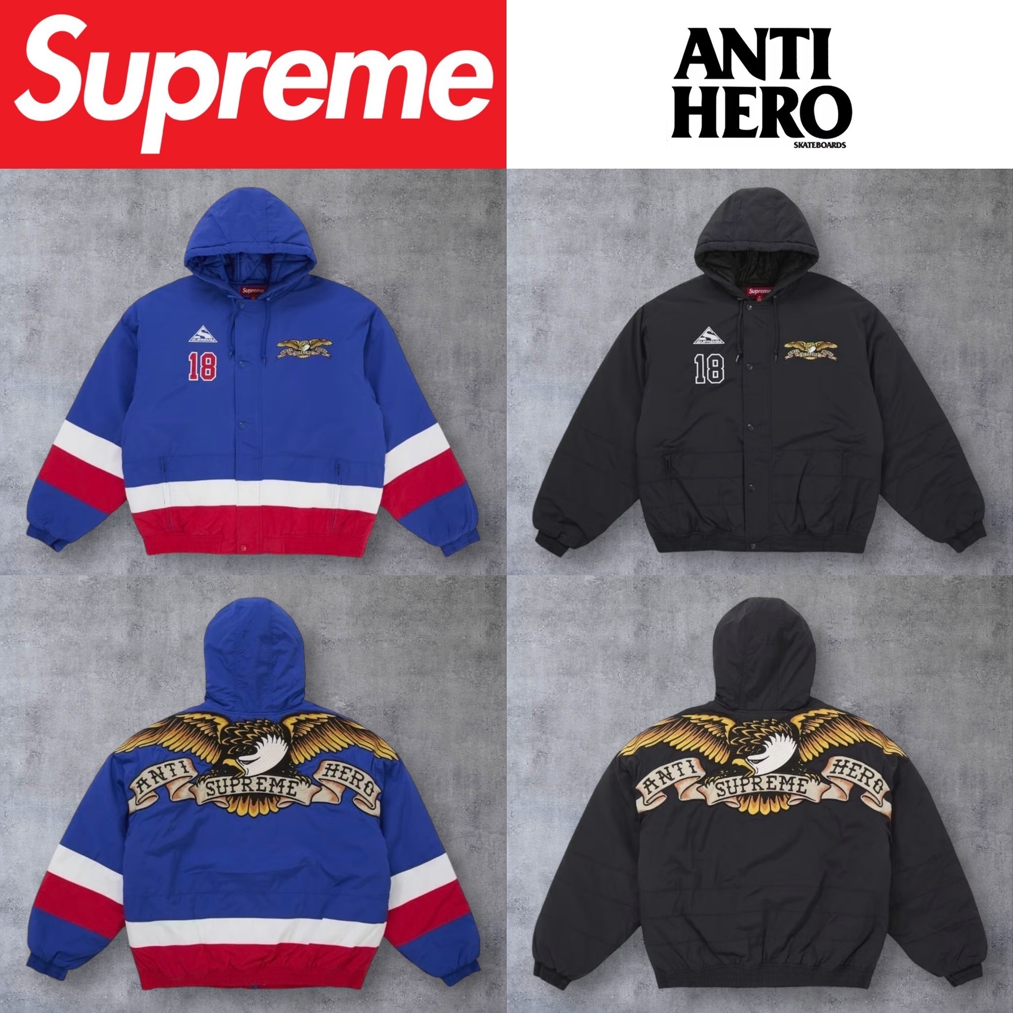 2025FW】Supreme ANTIHERO Stadium Jacket (Supreme/ジャケットその他