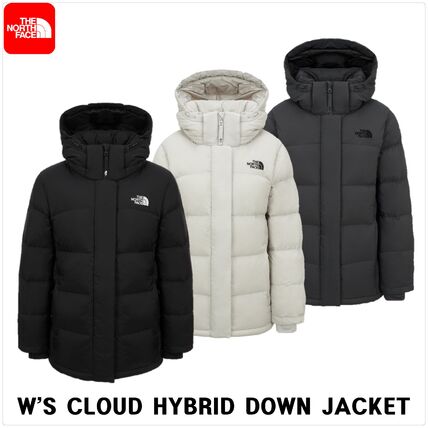 ホワイト（白）系 THE NORTH FACE(ザノースフェイス) ダウンジャケット