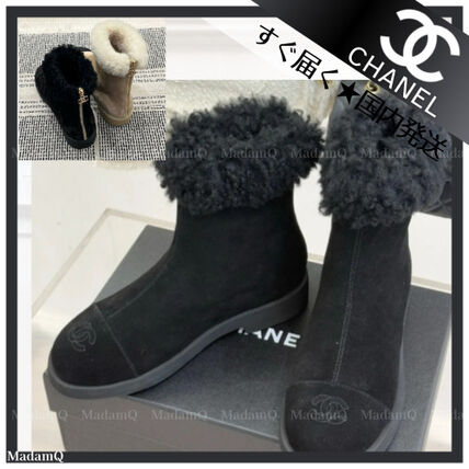 ムートン CHANEL(シャネル) ブーツ(レディース) - ブランド通販のBUYMA