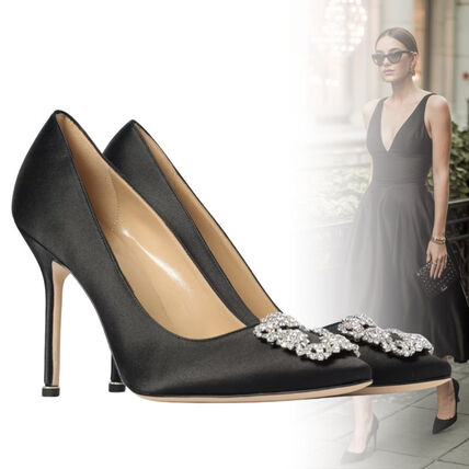 グリッター Manolo Blahnik(マノロブラニク) 靴・シューズ(レディース