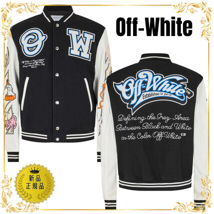 Off-White(オフホワイト) スタジャン(メンズ) - ブランド通販のBUYMA