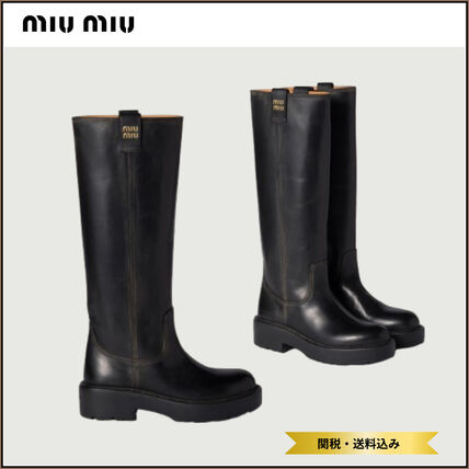 MiuMiu(ミュウミュウ) ロングブーツ(レディース) - ブランド通販のBUYMA