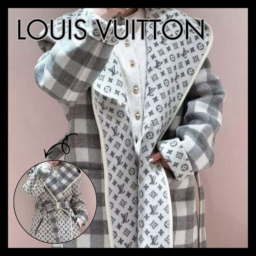 極上の存在感】ルイヴィトン リバーシブル モノグラムコート (Louis