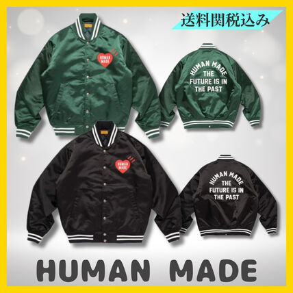 グリーン（緑）系 HUMAN MADE(ヒューマンメイド) スタジャン(メンズ