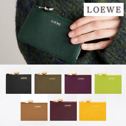 グリーン（緑）系 LOEWE(ロエベ) パスケース(レディース) カードケース
